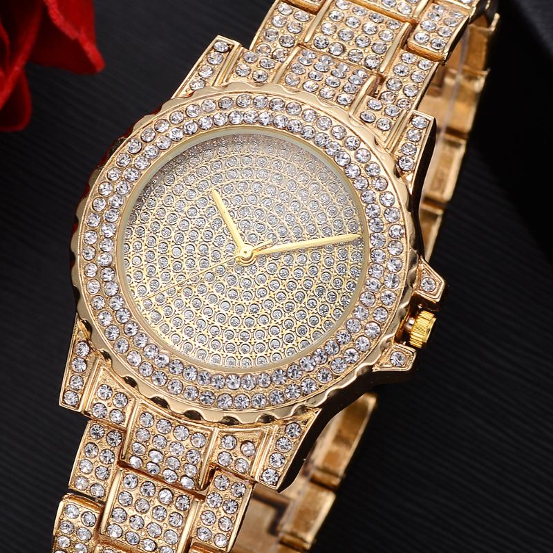 Wristwatches Fashion Women's Rhinestone Watches 2021 Crystal Wristwatch Analog Quartz Ladies Casual Watch Drop, Gold
Wristwatches Fashion Women's Rhinestone Watches 2021 Crystal Wristwatch Analog Quartz Ladies Casual Watch Drop, Gold