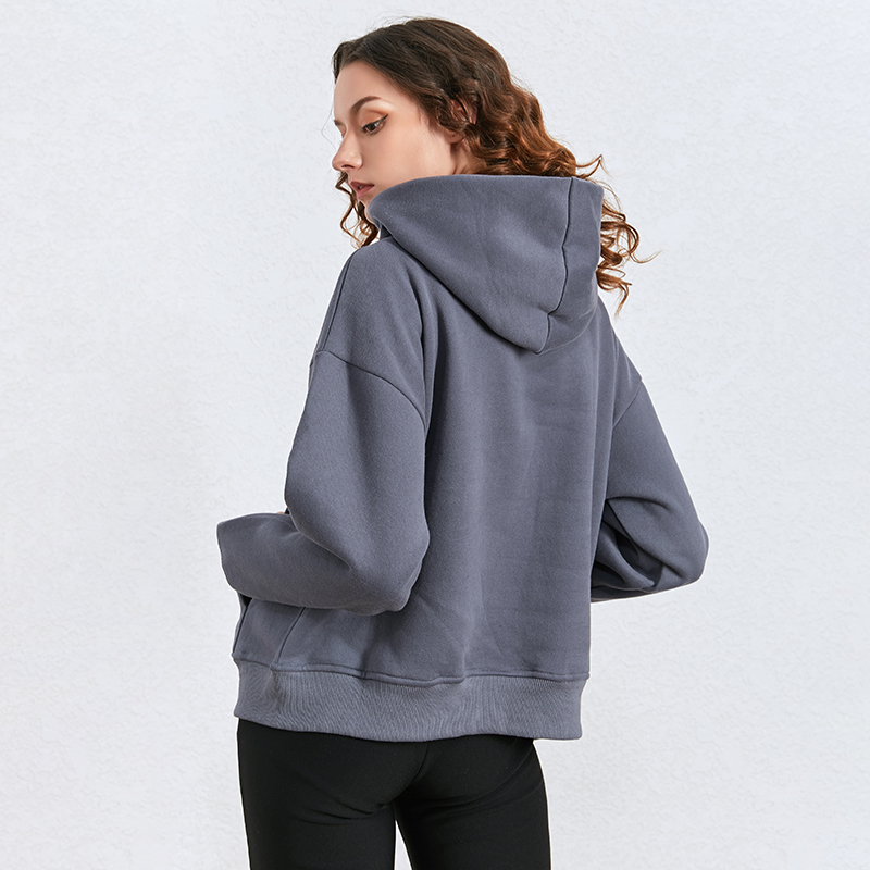 TWOTWINSTYLE Black Casual Hollow Out Sweatshirt For Women Hooded Long Sleeve Pocket Female Sweatshirts Spring Fashion New 201106