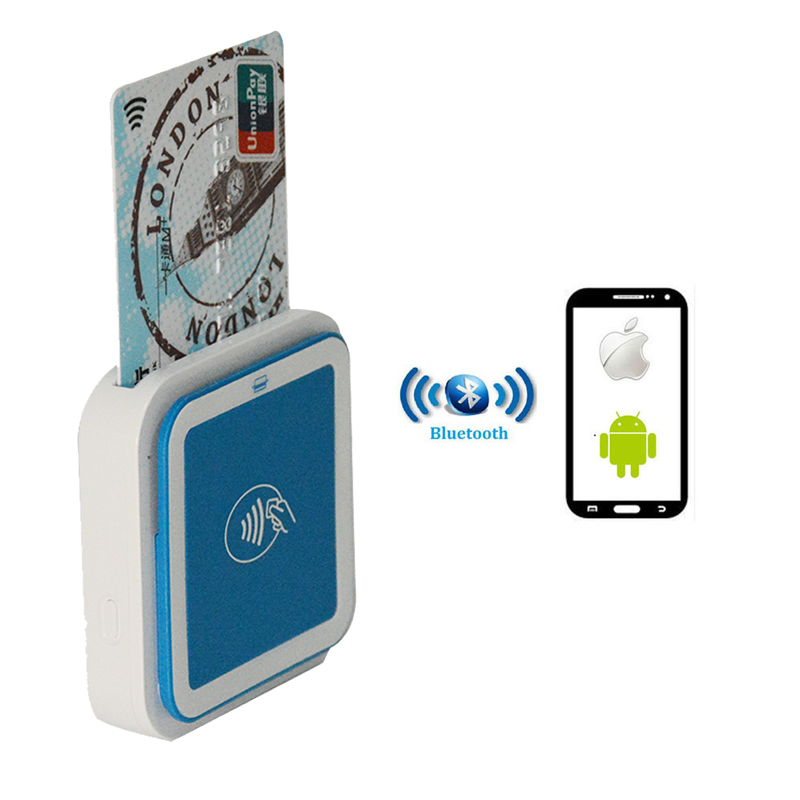 All-in one bluetooth EMV PCI mobile magnetic track 1/2 NFC card reader payment mpos I9
All-in one bluetooth EMV PCI mobile magnetic track 1/2 NFC card reader payment mpos I9