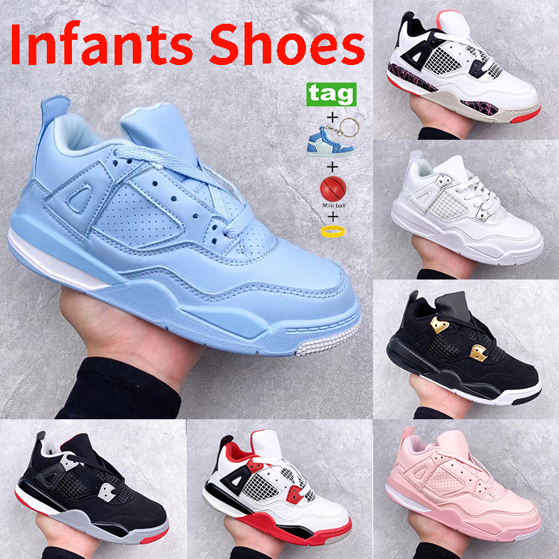 Top 4s 4 PS kids basketball shoes hot lava bred fire red pure money royalty what the university blue sneakers infants trainers
Top 4s 4 PS kids basketball shoes hot lava bred fire red pure money royalty what the university blue sneakers infants trainers