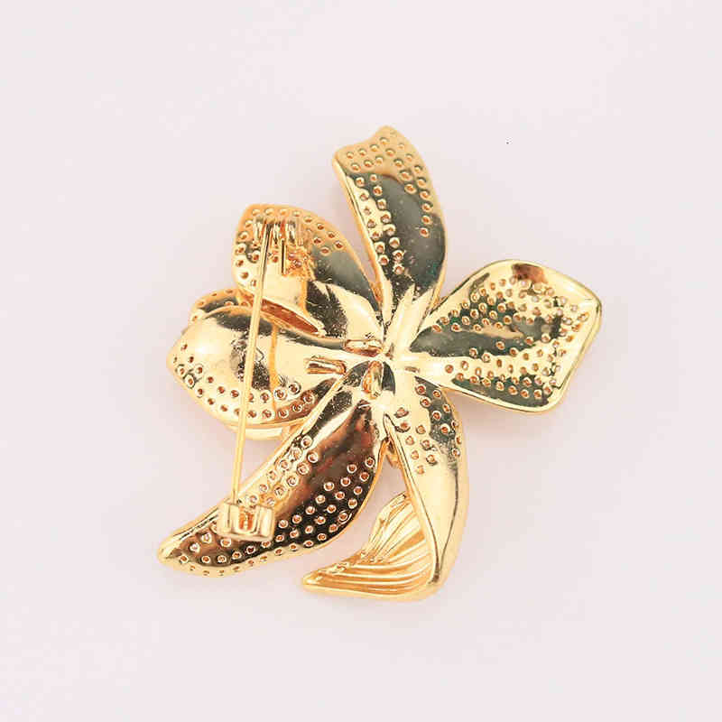 2021ins Fashion Personality Setting Chrysanthemum Brooch Pin Women's Elegant Dress Accessories