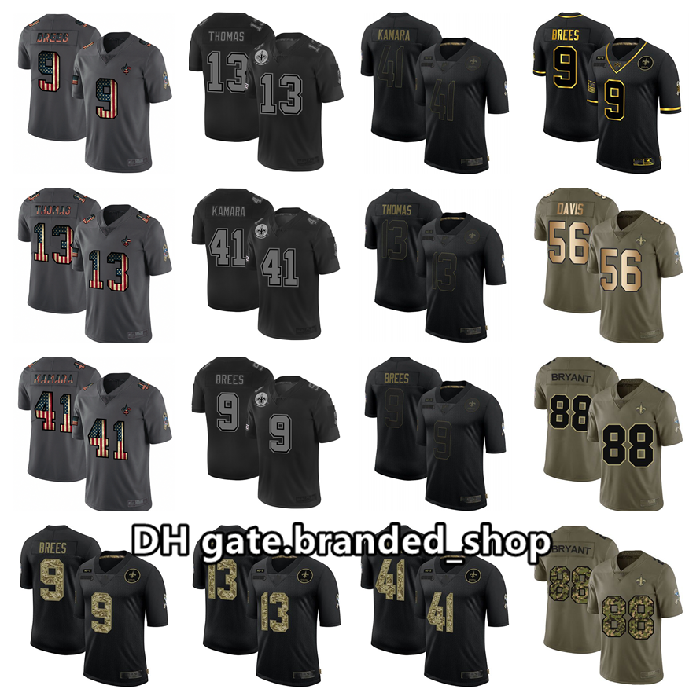 New Orleans Saints men 9 Drew Brees 41 Alvin Kamara 13 Michael Thomas Retro Flag Salute To Service Limited Jersey Black Golden, Black;red
New Orleans Saints men 9 Drew Brees 41 Alvin Kamara 13 Michael Thomas Retro Flag Salute To Service Limited Jersey Black Golden, Black;red