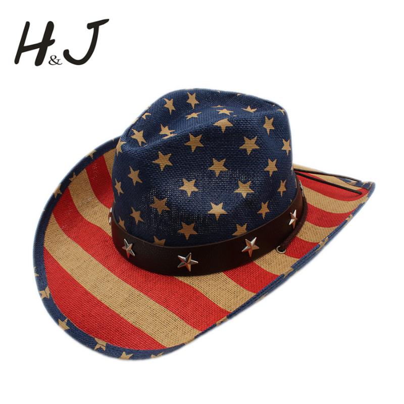 Cloches Women Men Hollow Western Cowboy Hat Gentleman Cowgirl Jazz Equestrian Cap Dad Queen Summer Sombrero Beach Sun American Flag, Dark blue
Cloches Women Men Hollow Western Cowboy Hat Gentleman Cowgirl Jazz Equestrian Cap Dad Queen Summer Sombrero Beach Sun American Flag, Dark blue