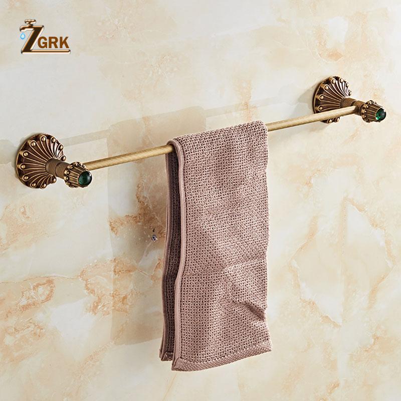 ZGRK Fasion Frap Brass Color Wall Mounted Space Aluminum Single Towel Bars Bathroom Towel Hanger Bathroom Accessories 9007
ZGRK Fasion Frap Brass Color Wall Mounted Space Aluminum Single Towel Bars Bathroom Towel Hanger Bathroom Accessories 9007