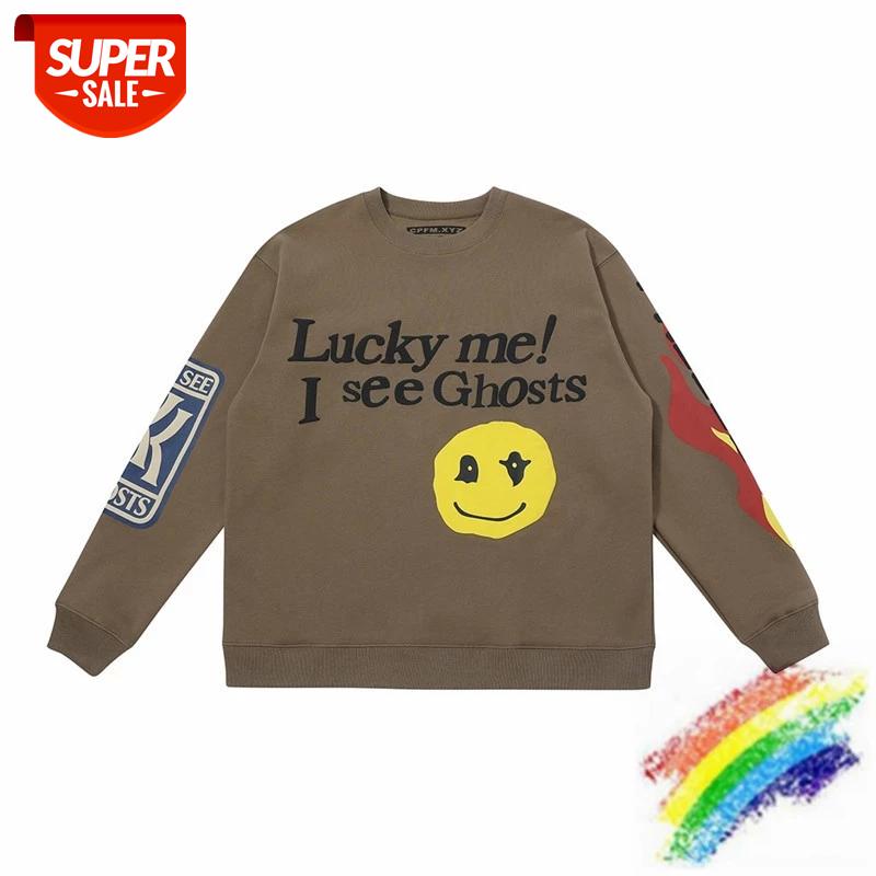 Foam Printing LUCKY ME I SEE GHOSTS Sweatshirts Men Women 1:1 Top camp flog gnaw CPFM XYZ KIDS SEE GHOSTS Kanye West Hoodies #GZ3s, Black
Foam Printing LUCKY ME I SEE GHOSTS Sweatshirts Men Women 1:1 Top camp flog gnaw CPFM XYZ KIDS SEE GHOSTS Kanye West Hoodies #GZ3s, Black