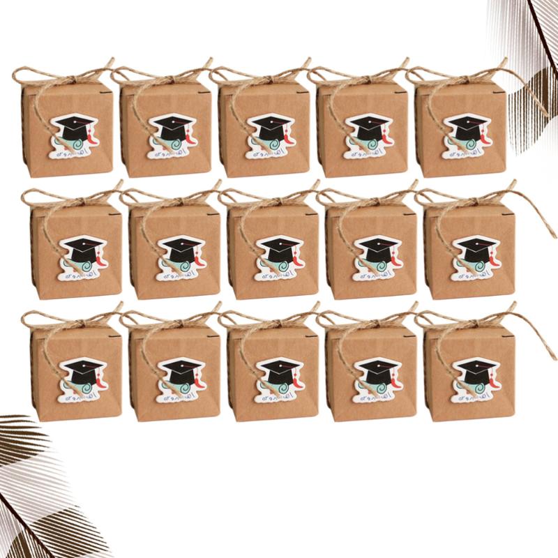 50 Pcs Graduation Party Candy Box Creative Design Wrapping Gift Box Storage Case Treat Graduation Party Favor wit
50 Pcs Graduation Party Candy Box Creative Design Wrapping Gift Box Storage Case Treat Graduation Party Favor wit