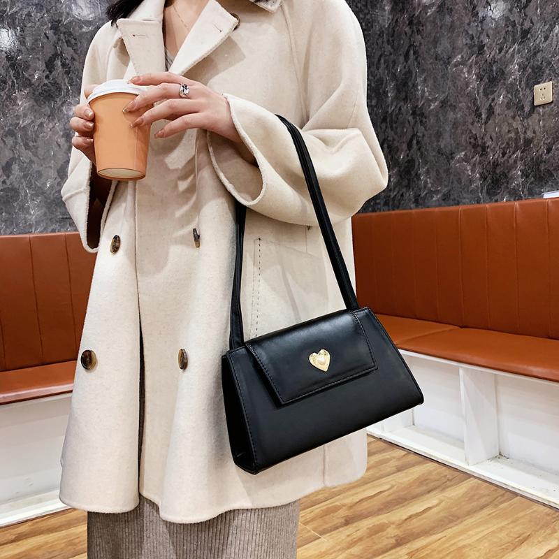 Crossbody Bags Small PU Leather Soft Underarm Shoulder Fluffy Lady Shoulder Handbags Female Simple Totes Women 2021 Trend, Black
Crossbody Bags Small PU Leather Soft Underarm Shoulder Fluffy Lady Shoulder Handbags Female Simple Totes Women 2021 Trend, Black