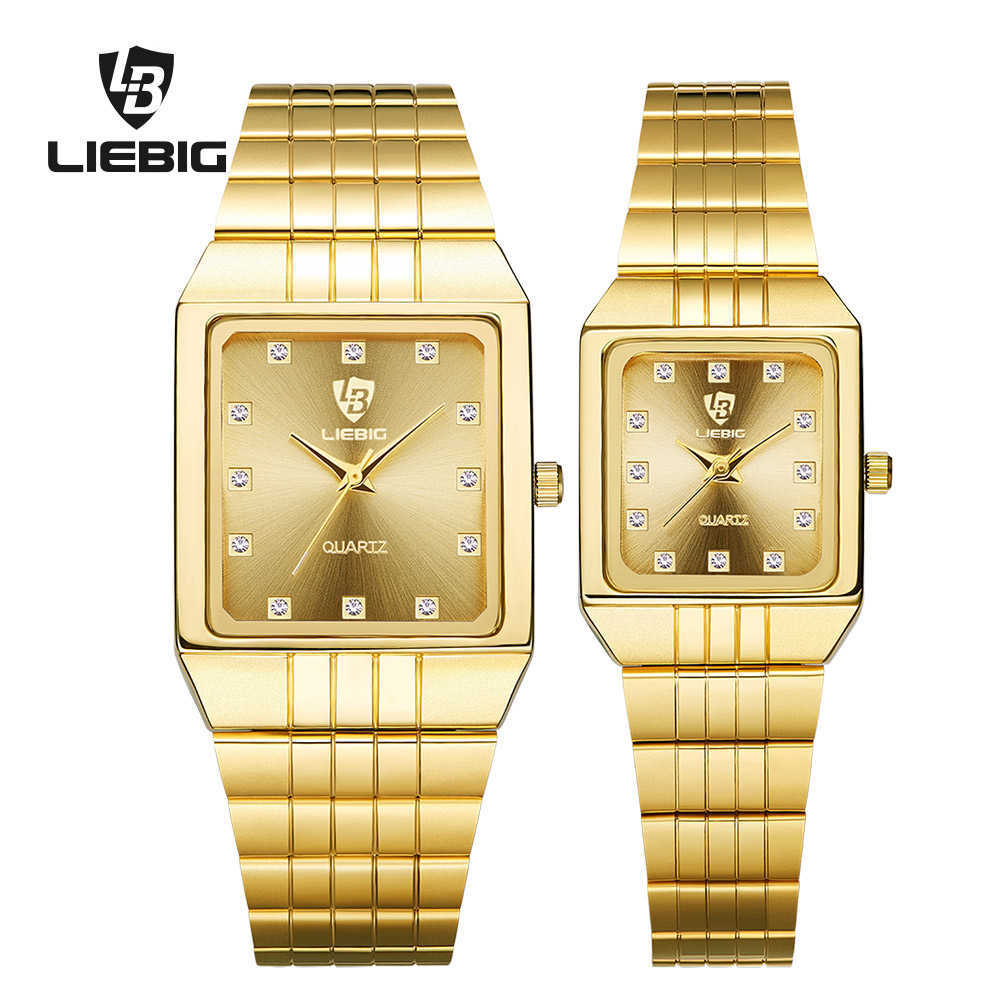 Square Gold Watch Women Men Quartz Wrist Watches Water Resistant Hand Clock Backlight Stainless Steel Male Bracelet 8808 210616, Gold white women
Square Gold Watch Women Men Quartz Wrist Watches Water Resistant Hand Clock Backlight Stainless Steel Male Bracelet 8808 210616, Gold white women