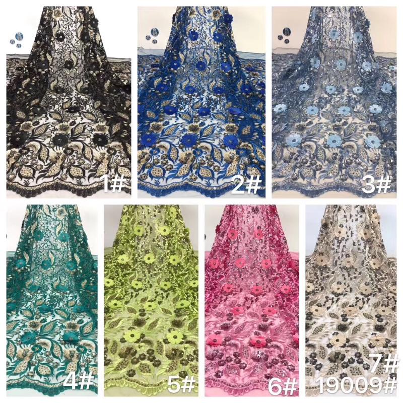 2021 High Quality French 3D Tulle Beaded African Lace Fabric Sequins Embroidered Nigerian Lace Fabrics For Wowen Dress
2021 High Quality French 3D Tulle Beaded African Lace Fabric Sequins Embroidered Nigerian Lace Fabrics For Wowen Dress