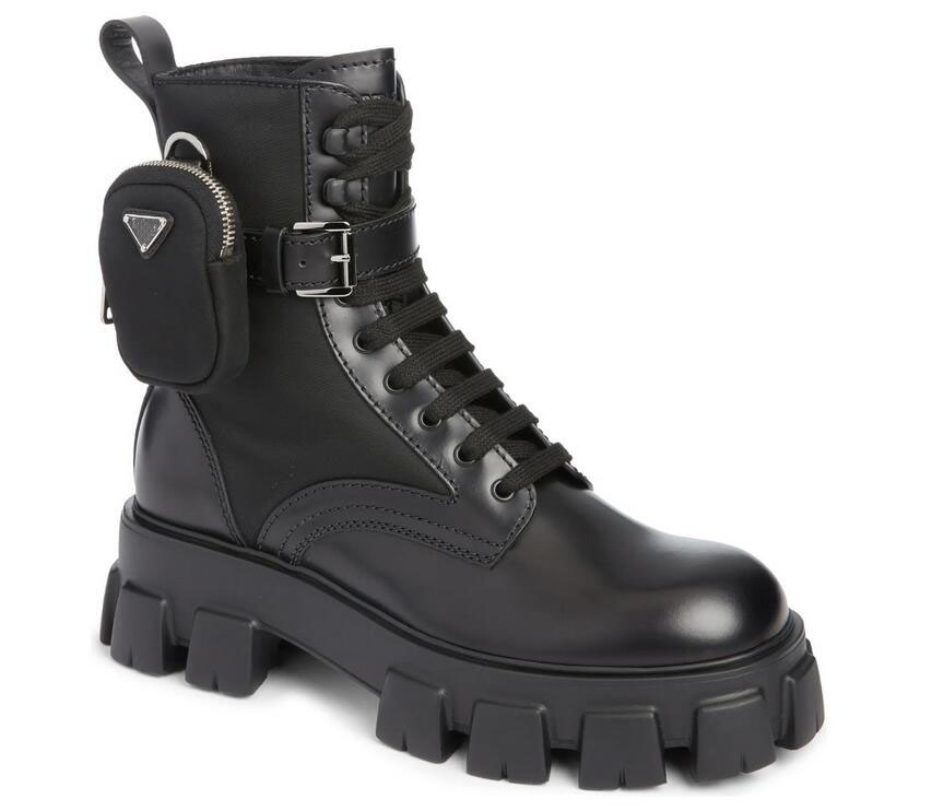 Women Rois martin boots military inspired combat boot nylon pouch attached to the with strap Ankle bootss Zipper luxury designer
Women Rois martin boots military inspired combat boot nylon pouch attached to the with strap Ankle bootss Zipper luxury designer