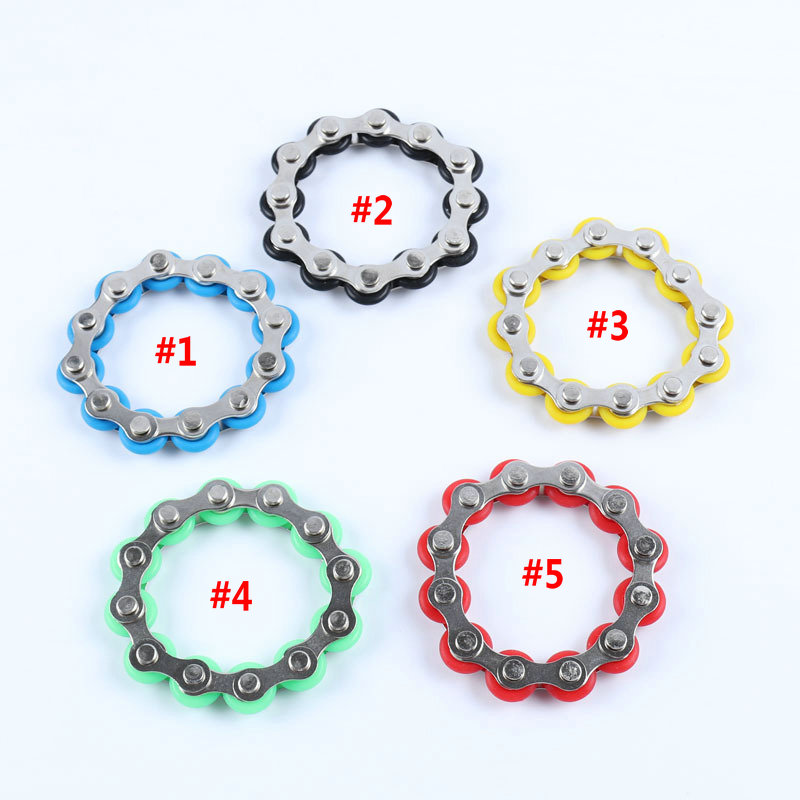 12 section Good Quality Roller Bike Chain Fidget Toy Stress Reducer for ADD ADHD Anxiety Autism Adults Kids Decompression Toy WWA125
12 section Good Quality Roller Bike Chain Fidget Toy Stress Reducer for ADD ADHD Anxiety Autism Adults Kids Decompression Toy WWA125