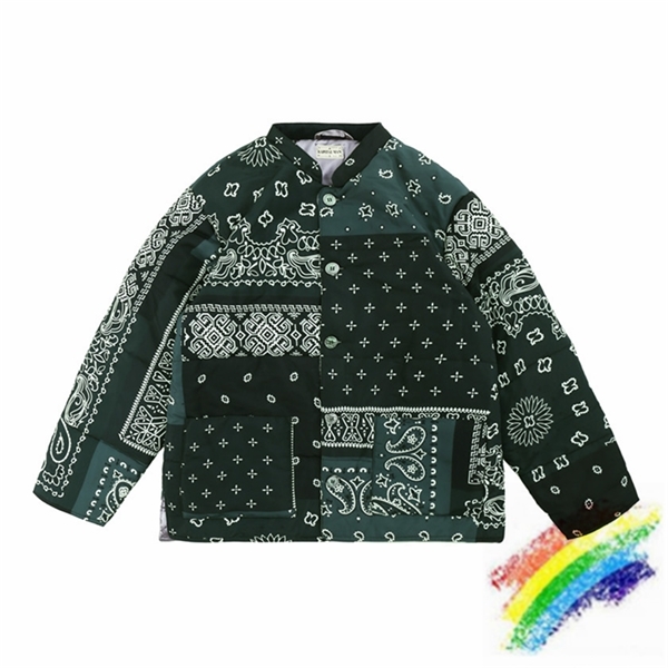 Winter Cashew Flower Printing KAPITA PUFFER JACKET Parkas Men Women Stand Collar Bread Coats Outerwear Male Clothes C0304
Winter Cashew Flower Printing KAPITA PUFFER JACKET Parkas Men Women Stand Collar Bread Coats Outerwear Male Clothes C0304
