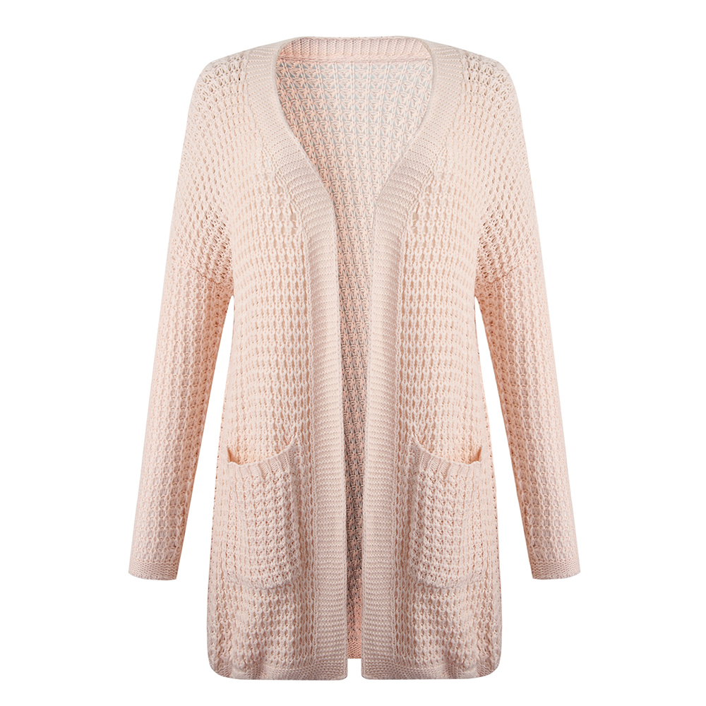 Long Sweater Cardigan Women Casual Long Sleeve Knitted Cardigans Tops Warm Autumn Winter Green Womans Clothes Fall Fashion 210218