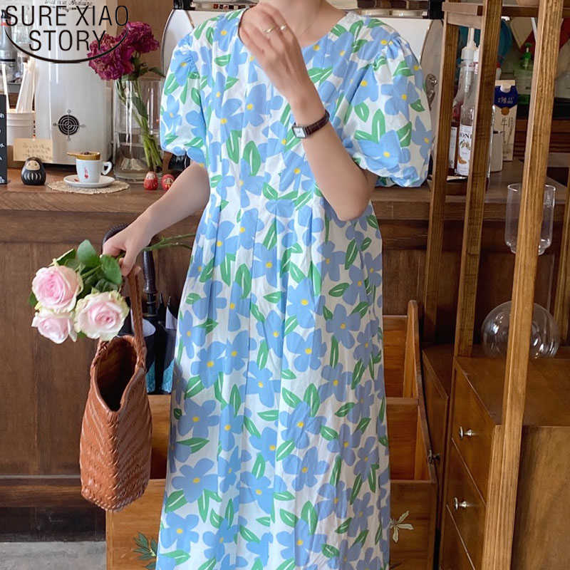 Korean Summer Dress Round Collar High Waist Flower Dress Pleated Bubble Sleeve Dresses Women Vestido Feminino 14899 210527, Light purple
Korean Summer Dress Round Collar High Waist Flower Dress Pleated Bubble Sleeve Dresses Women Vestido Feminino 14899 210527, Light purple