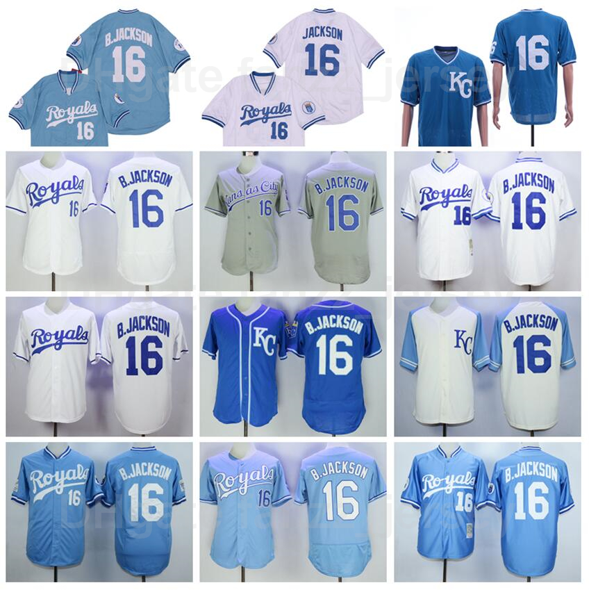 1974 1980 1985 1987 Retro Baseball 16 Bo Jackson Jersey Vintage Flexbase Pullover Cool Base Embroidery And Sewing Blue White Grey Team Color Sale High Quality, Beige
1974 1980 1985 1987 Retro Baseball 16 Bo Jackson Jersey Vintage Flexbase Pullover Cool Base Embroidery And Sewing Blue White Grey Team Color Sale High Quality, Beige