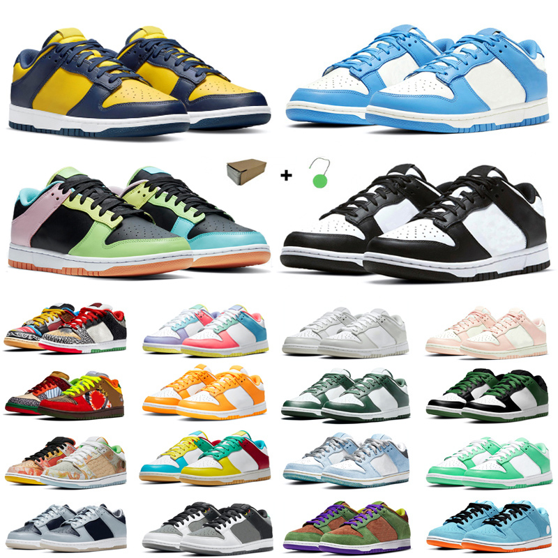 Mens running shoes Dunk UNC Chunky Dunky Low White Metallic Gold Black Syracuse green bear Panda Pigeon Chicage womens sneakers
Mens running shoes Dunk UNC Chunky Dunky Low White Metallic Gold Black Syracuse green bear Panda Pigeon Chicage womens sneakers