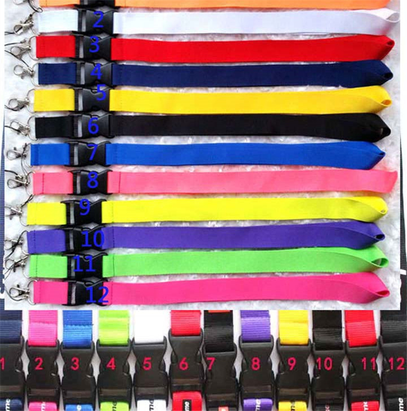 30pcs Cell Phone Straps & Charms Lanyard Clothing Sports Car Brand for Keys Chain ID Cards Holder Detachable Buckle Lanyards Wholesale For Men Women #