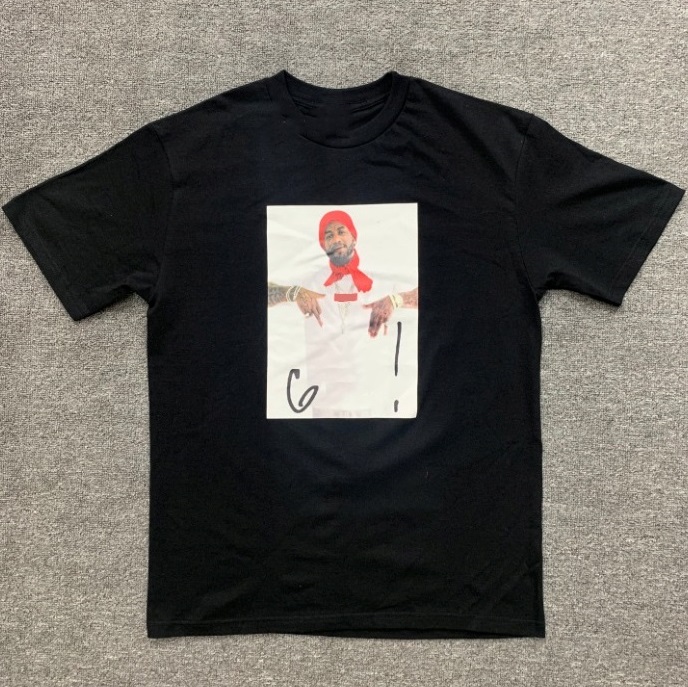 Summer Spring USA Men Women T-Shirts rap singer photo tee Fashion Top Quality hip hop Skateboard High Street tshirt, White;black
Summer Spring USA Men Women T-Shirts rap singer photo tee Fashion Top Quality hip hop Skateboard High Street tshirt, White;black