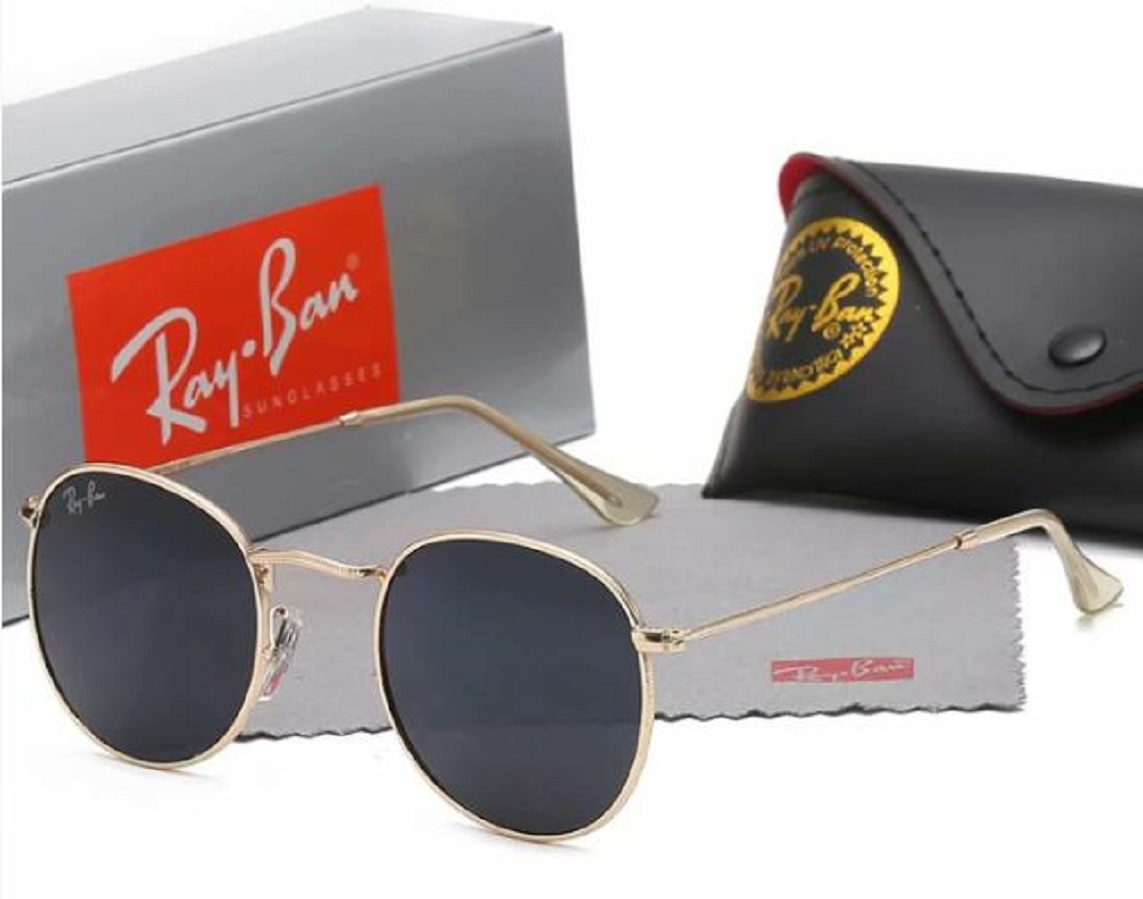 High Quality New Ray Men Women Sunglasses Vintage Pilot Brand Sun Glasses Band UV400 Bans Round Sunglasses With box and case 3447, White;black
High Quality New Ray Men Women Sunglasses Vintage Pilot Brand Sun Glasses Band UV400 Bans Round Sunglasses With box and case 3447, White;black