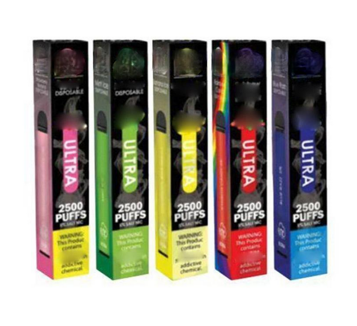 Extra ULTRA Disposable Vape Pen Electronic Cigarettes Kit 850mAh Battery 1500 2500Puffs Pre-Filled high quality Original vapors wholesale
Extra ULTRA Disposable Vape Pen Electronic Cigarettes Kit 850mAh Battery 1500 2500Puffs Pre-Filled high quality Original vapors wholesale