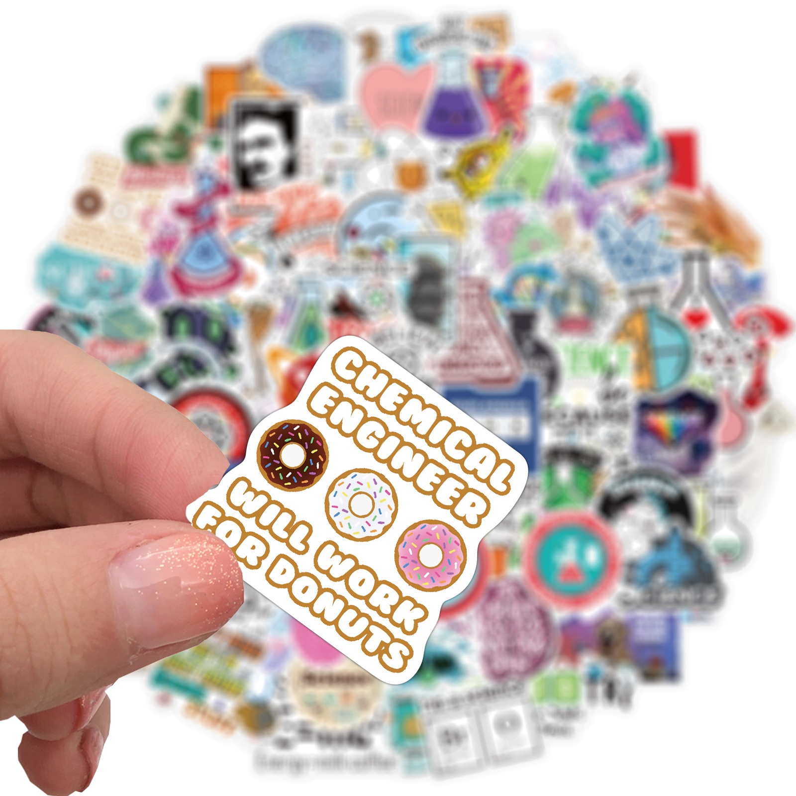 100 PCS Mixed Skateboard Stickers Not Repeating science laboratory Graffiti For Car Laptop Pad Bicycle Motorcycle PS4 Phone Luggage Decal Pvc guitar Fridge, Multi colors
100 PCS Mixed Skateboard Stickers Not Repeating science laboratory Graffiti For Car Laptop Pad Bicycle Motorcycle PS4 Phone Luggage Decal Pvc guitar Fridge, Multi colors
