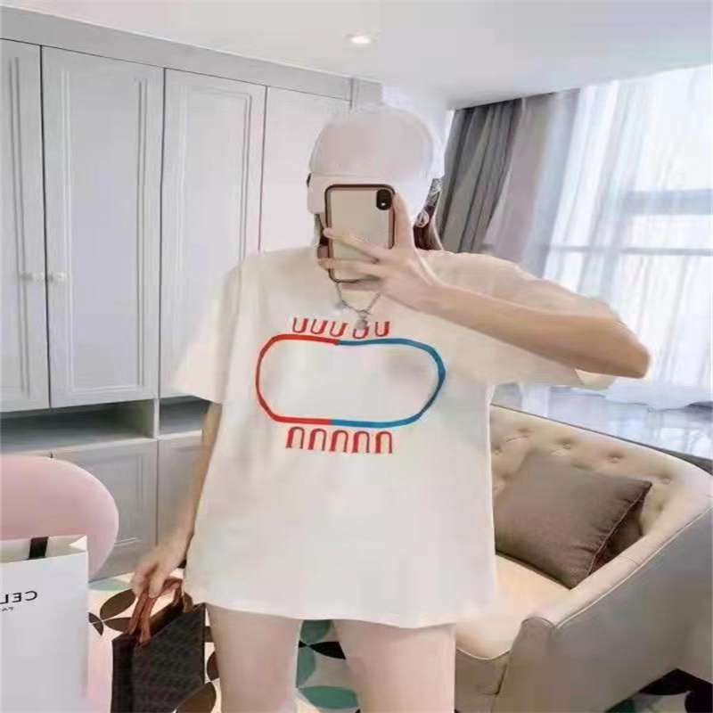 Women's T-shirt dark letter G heart print fat short sleeve dress Harajuku summer beach large top, White
Women's T-shirt dark letter G heart print fat short sleeve dress Harajuku summer beach large top, White