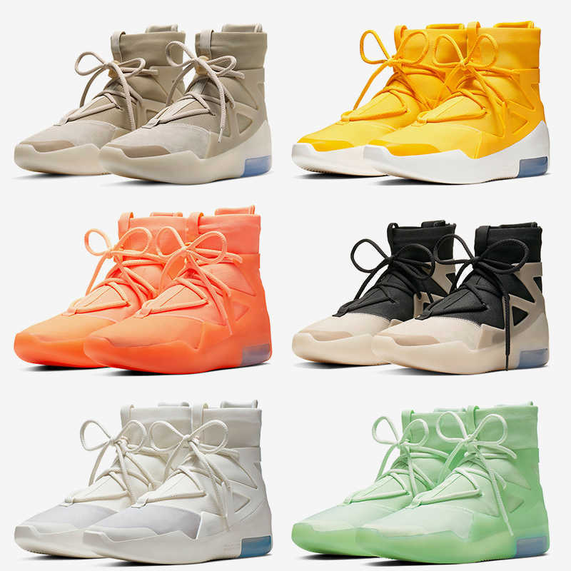 Wholesale Air Fear Of God 1 Mens Basketball Shoes Women Luxurys Designers Sneakers Triple Black White String The Question Frosted Spruce
Wholesale Air Fear Of God 1 Mens Basketball Shoes Women Luxurys Designers Sneakers Triple Black White String The Question Frosted Spruce