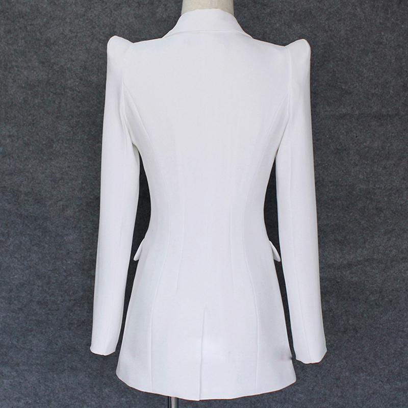 HIGH QUALITY New Fashion 2020 Blazer Jacket Women's Soaring Shoulders Single Button Blazer Outer Wear CX200819