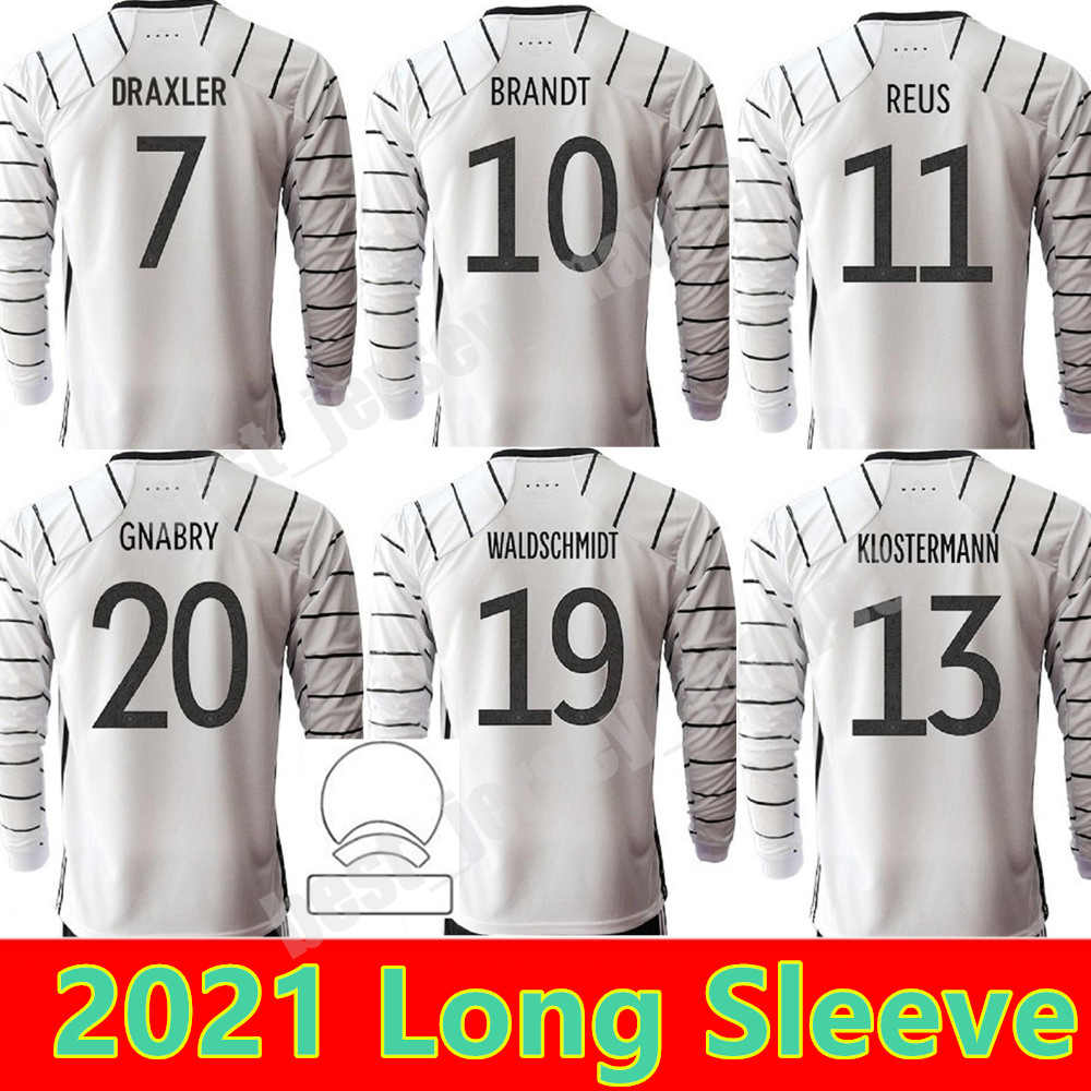 2021 2022 Germany Long sleeve WERNER KIMMICH soccer jersey HAVERTZ KROOS maillots de foot VOLLAND GNABRY GORETZKA SANÉ GÜNDOGAN MÜLLER REUS football shirt, Home 
2021 2022 Germany Long sleeve WERNER KIMMICH soccer jersey HAVERTZ KROOS maillots de foot VOLLAND GNABRY GORETZKA SANÉ GÜNDOGAN MÜLLER REUS football shirt, Home