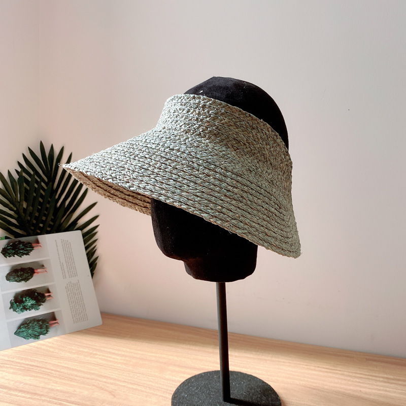 2021 New Handmade Raffia Sun Visor for Women Large Wide Brim Summer Uv Protection Natural Straw Hat Adjustble Foldable Beach Cap 11i3, Black
2021 New Handmade Raffia Sun Visor for Women Large Wide Brim Summer Uv Protection Natural Straw Hat Adjustble Foldable Beach Cap 11i3, Black