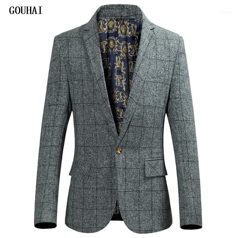 4XL 2021 Autumn Plaid Blazer Men Slim Fit Suit Business Dress Costume Homme High Quality Masculino1, Blue
4XL 2021 Autumn Plaid Blazer Men Slim Fit Suit Business Dress Costume Homme High Quality Masculino1, Blue