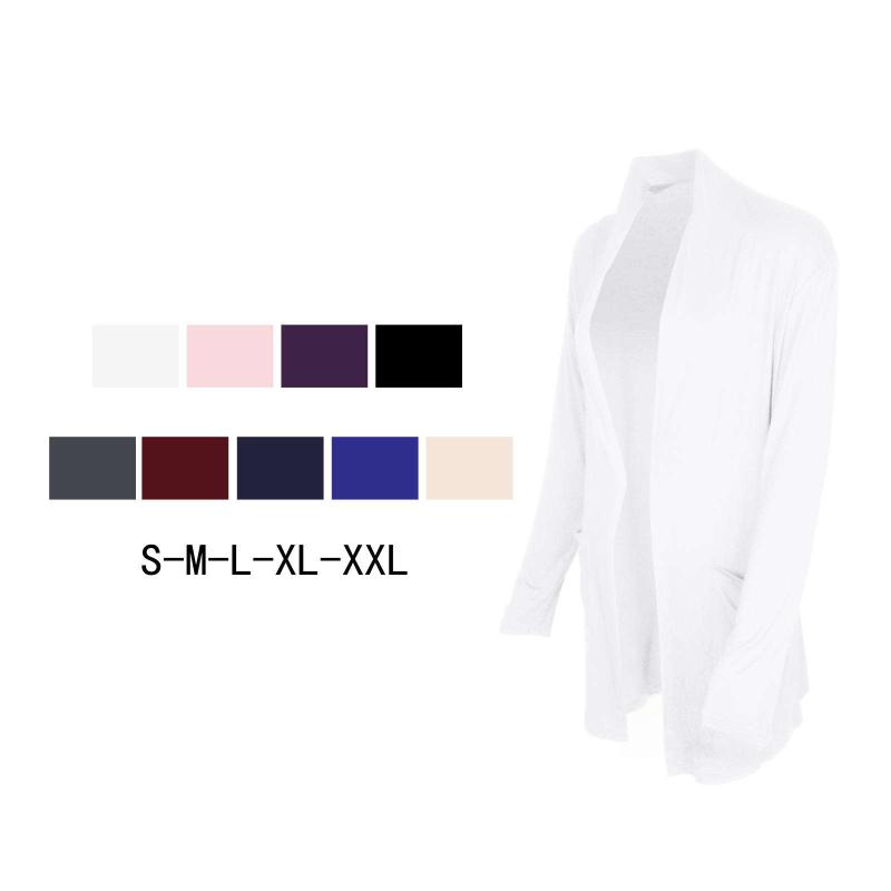 Women's Knits & Tees Long Sleeve Cable Coat Tops Elegant Lightweight Open Front Cardigan Loose Outerwear, White
Women's Knits & Tees Long Sleeve Cable Coat Tops Elegant Lightweight Open Front Cardigan Loose Outerwear, White