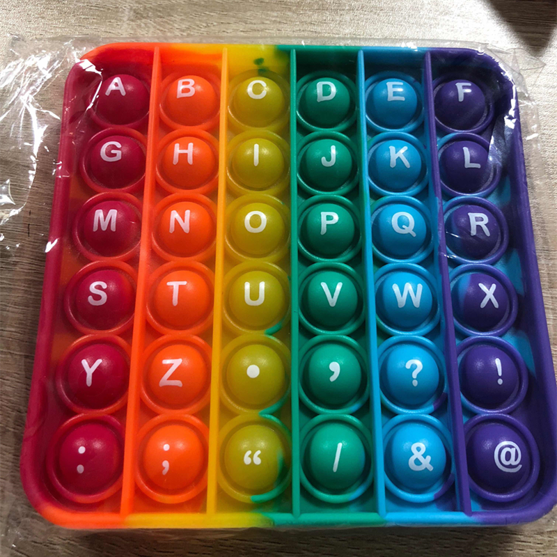 Adult Children'S Toy Games Push Bubble Fingertips Sensory Toys For Autism With Special Needs To Relieve Stress