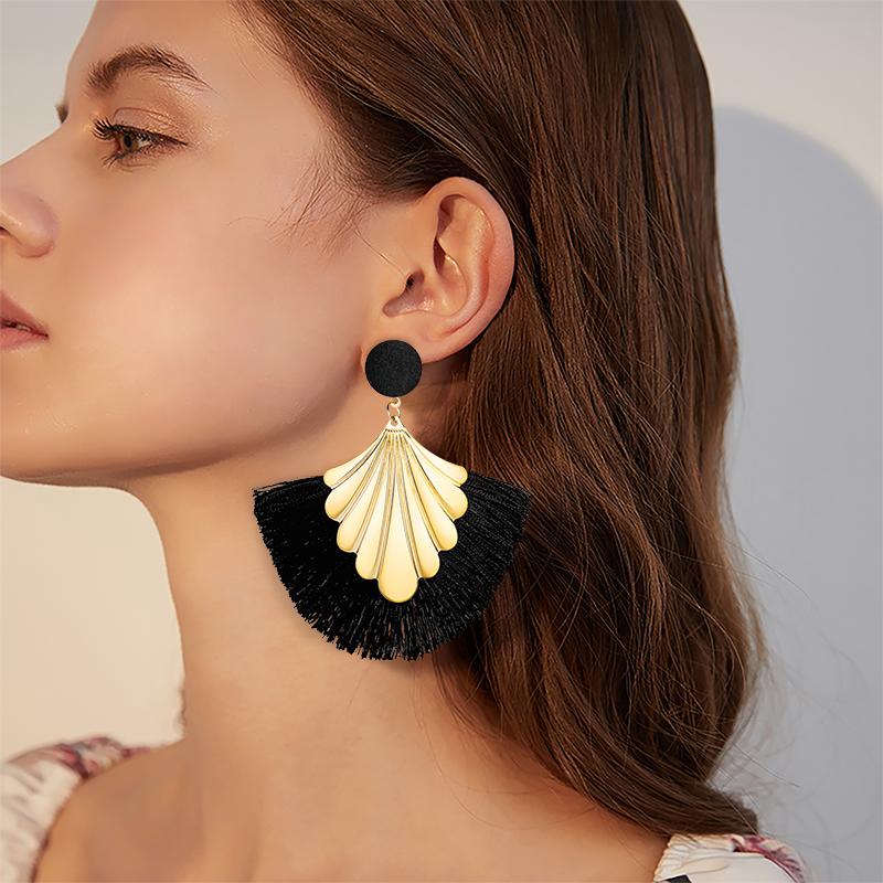 Dangle & Chandelier ZWC Fashion Bohemian Statement Tassel Earrings For Women Long Colorful Big Fringe Vintage Kolczyki 2022 Jewelry
Dangle & Chandelier ZWC Fashion Bohemian Statement Tassel Earrings For Women Long Colorful Big Fringe Vintage Kolczyki 2022 Jewelry