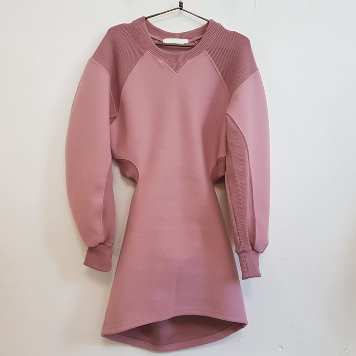 GETSPRING Women Hoodie Sweatshirt Hollow Out Cotton Sweatshirt White Pink Blue Puff Sleeve Warm Vintage Hoodie oversize 201102