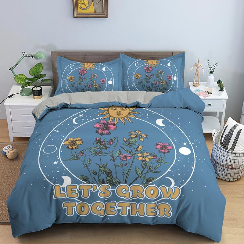 Bedding Sets Hippie Set Single Double Full Queen King Size Bed Quilt Cover Nordic Style Duvet With Pillowcase, Set 3
Bedding Sets Hippie Set Single Double Full Queen King Size Bed Quilt Cover Nordic Style Duvet With Pillowcase, Set 3