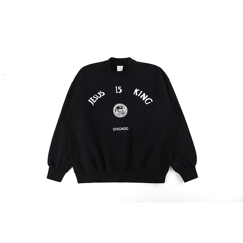 2021 New High Quality Kanye West Sweater Printed Turtleneck for Men and Women Ou7e, Black
2021 New High Quality Kanye West Sweater Printed Turtleneck for Men and Women Ou7e, Black