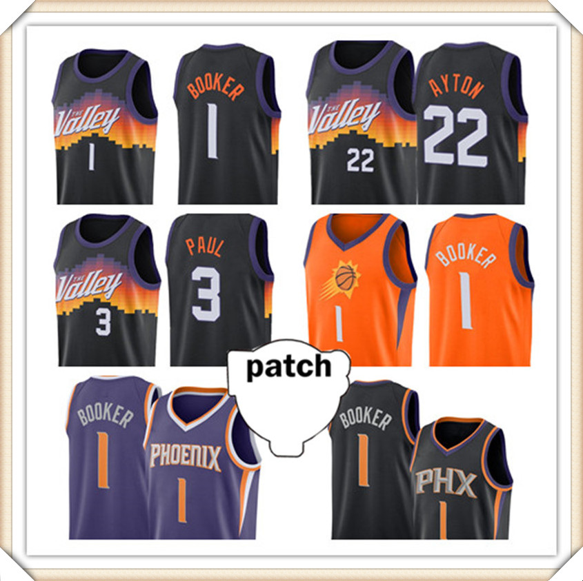 Devin 1 Booker Deandre 22 Ayton Chris 3 Paul Steve 13 Nash Basketball Jerseys 2021 19.9, Jersey
Devin 1 Booker Deandre 22 Ayton Chris 3 Paul Steve 13 Nash Basketball Jerseys 2021 19.9, Jersey