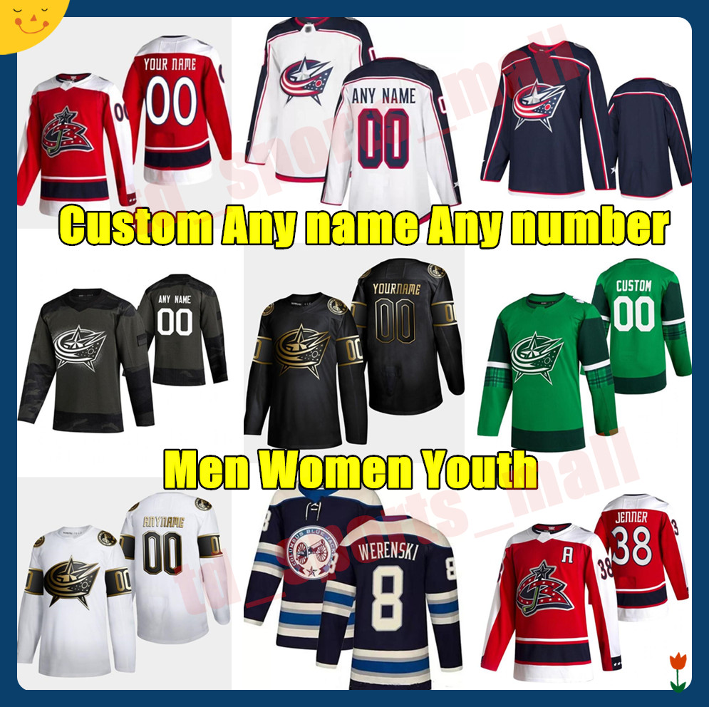 Columbus Blue Jackets 2021 Reverse Retro Hockey Jerseys Ryan Murray Jersey Riley Nash Artemi Panarin Emil Bemstrom Jakob Lilja Custom Stitch, As shown in illustration
Columbus Blue Jackets 2021 Reverse Retro Hockey Jerseys Ryan Murray Jersey Riley Nash Artemi Panarin Emil Bemstrom Jakob Lilja Custom Stitch, As shown in illustration