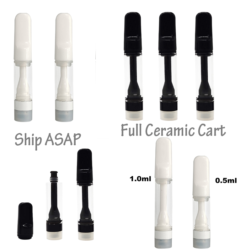 Full Ceramic Vapes Cartridge Vape Pen 510 Cartridges E cigarette Atomizer Disposable Vaporizer 0.5ml/1.0ml Carts Packaging USA Instock
Full Ceramic Vapes Cartridge Vape Pen 510 Cartridges E cigarette Atomizer Disposable Vaporizer 0.5ml/1.0ml Carts Packaging USA Instock