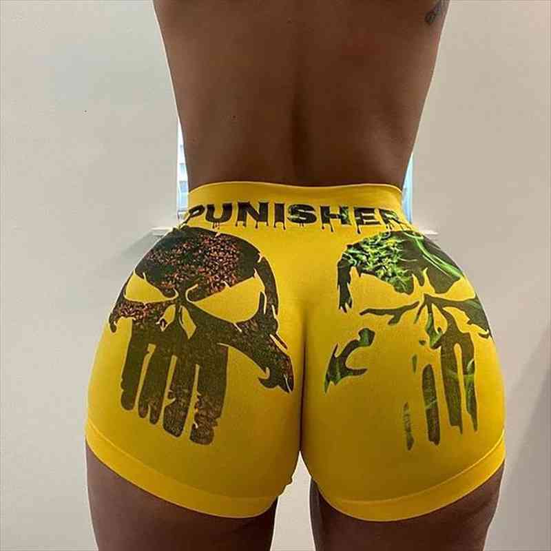 Sexy Adults Tiger Skull Print Women Shorts Casual Biker Skinny Trousers For Female Ladies Summer Exercise Running Jogging, White;black
Sexy Adults Tiger Skull Print Women Shorts Casual Biker Skinny Trousers For Female Ladies Summer Exercise Running Jogging, White;black