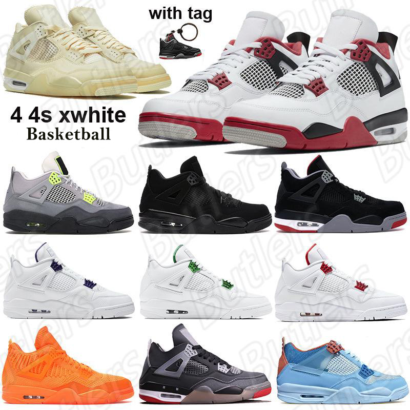 Keychain 4 4s xwhite Fire red 2020 Basketball shoes white x sail black Men Women Trainers SE Neon metallic green orange purple Sneaker
Keychain 4 4s xwhite Fire red 2020 Basketball shoes white x sail black Men Women Trainers SE Neon metallic green orange purple Sneaker