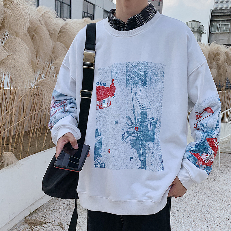 2021 New Autumn Men's Lovers Pullover Leisure Hoodies Male Round Collar Printing Loose Coats White Color Sweatshirts Big Size -5xl Xq5d
2021 New Autumn Men's Lovers Pullover Leisure Hoodies Male Round Collar Printing Loose Coats White Color Sweatshirts Big Size -5xl Xq5d