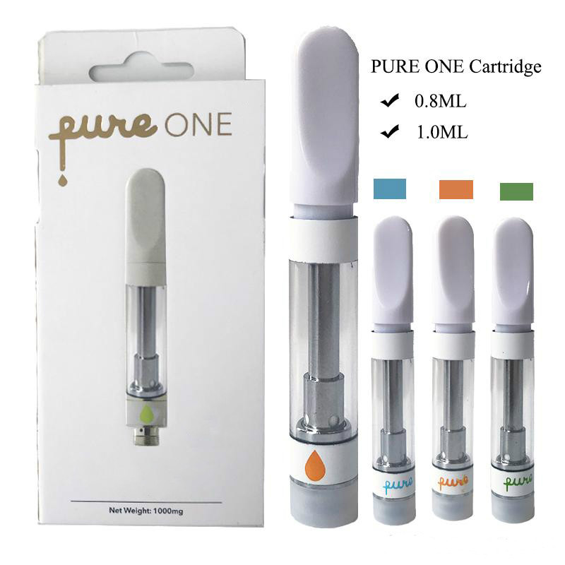 Pure ONE Glass Carts Ceramic Coil Vape Cartridges 0.8ml 1ml Empty Atomizer 510 Thread Thick Oil Cartridge Packaging Vaporizer
Pure ONE Glass Carts Ceramic Coil Vape Cartridges 0.8ml 1ml Empty Atomizer 510 Thread Thick Oil Cartridge Packaging Vaporizer