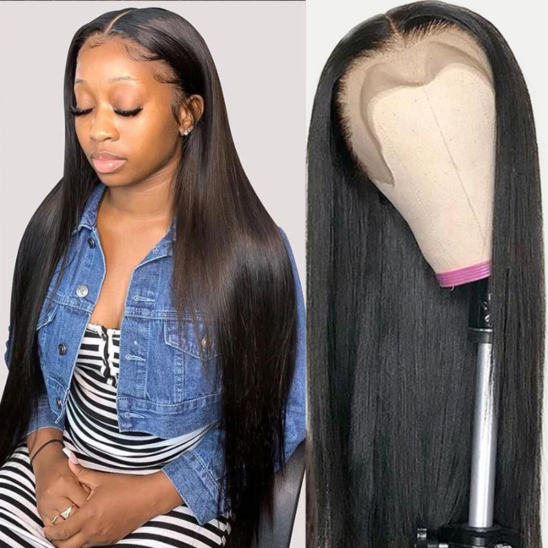 Lace Wigs HD Frontal Straight Human Hair Wig 13x6 Transparent Bone Front Remy, As pic
Lace Wigs HD Frontal Straight Human Hair Wig 13x6 Transparent Bone Front Remy, As pic