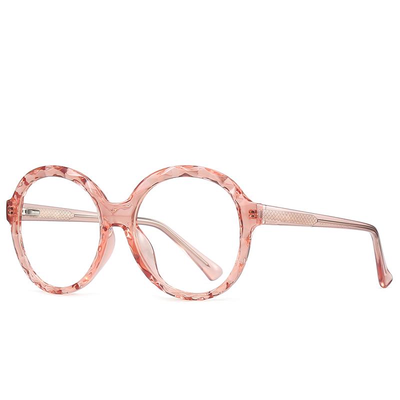 Fashion Sunglasses Frames Women's Crystal Round Transparent Glasses Blue Light Blocking Tr90 Eyeglasses Pink Decorative Circle
Fashion Sunglasses Frames Women's Crystal Round Transparent Glasses Blue Light Blocking Tr90 Eyeglasses Pink Decorative Circle
