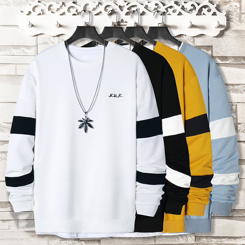 LBL Men's Hoodies Long Sleeve Sweatshirt Winter Solid O-Neck Sweatshirts Streetwear Slim Hoodies Men M-4XL Pullovers 201127