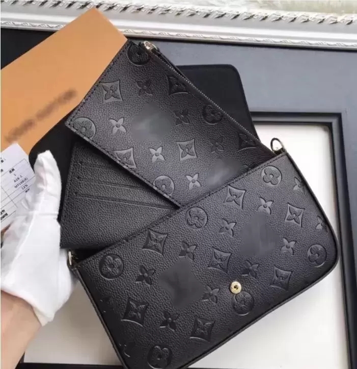 2022 Lvs Louise Viuton 3pcs/set Women Shoulder Bags FELICIE POCHETTE Luxury Handbag Messenger Chain Strap Purse Clutch Tote Function Wallet
2022 Lvs Louise Viuton 3pcs/set Women Shoulder Bags FELICIE POCHETTE Luxury Handbag Messenger Chain Strap Purse Clutch Tote Function Wallet