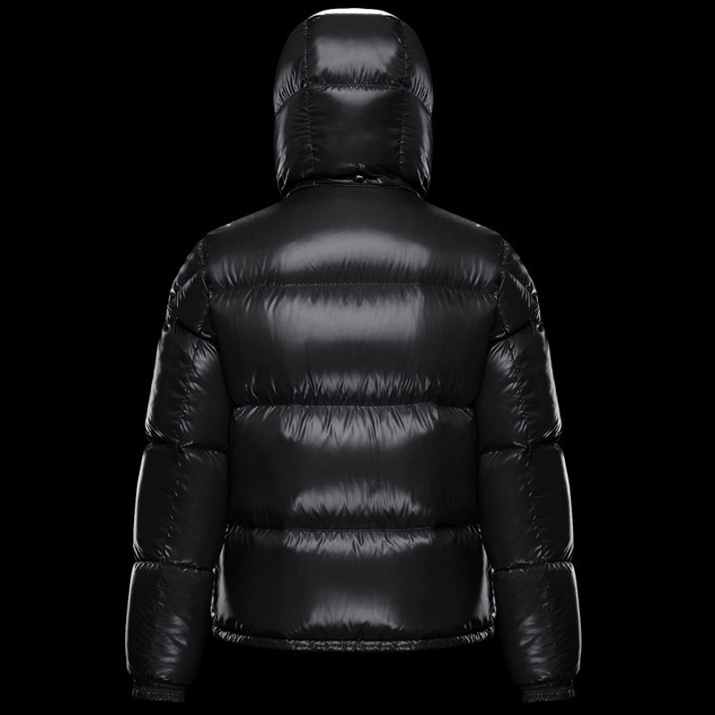 winter new men's hooded casual down jacket thick and warm men's winter clothing black waterproof Double row zipper padded coat 201225