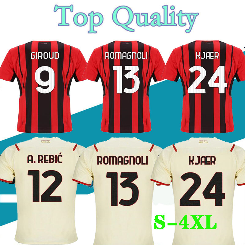 XXXL 4XL 2021 AC soccer jerseys 20 21 IBRAHIMOVIC BRAHIM GIROUD TONALI THEO BENNACER REBIC LEAO ROMAGNOLI football jersey Milan shirts uniforms, Adult version 3
XXXL 4XL 2021 AC soccer jerseys 20 21 IBRAHIMOVIC BRAHIM GIROUD TONALI THEO BENNACER REBIC LEAO ROMAGNOLI football jersey Milan shirts uniforms, Adult version 3